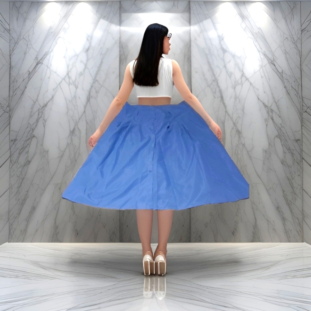 Flare flinty skirt